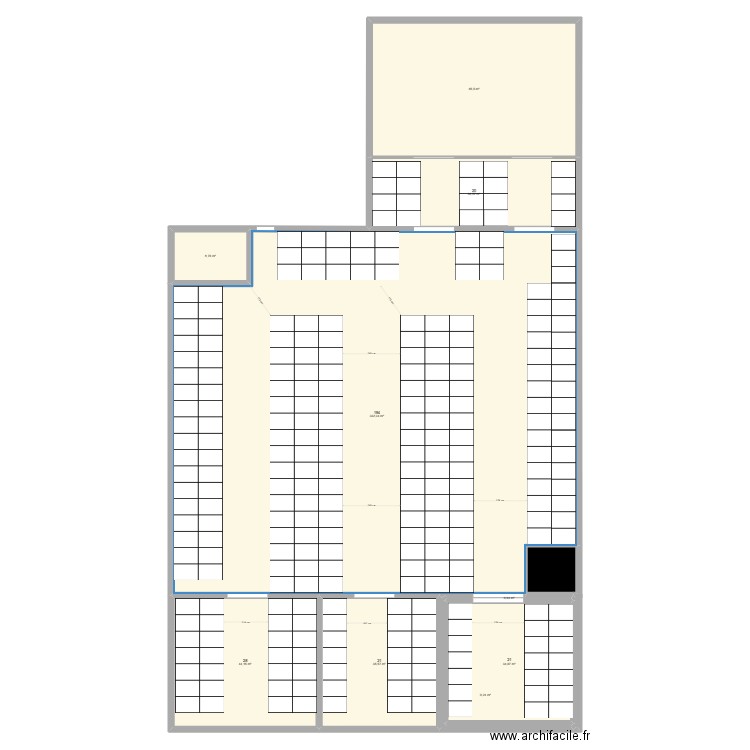 Stockage. Plan de 0 pièce et 0 m2
