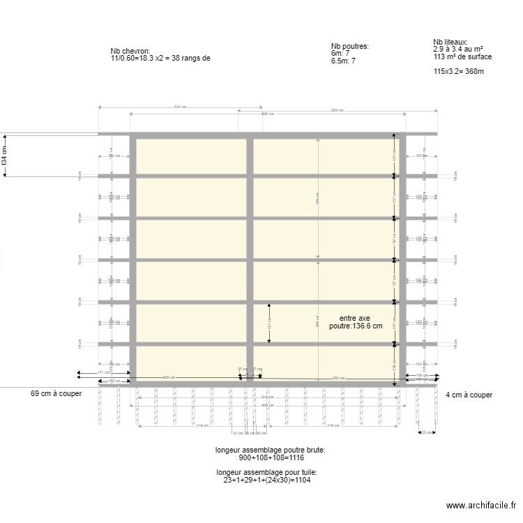 Plan maison Fini. Plan de 21 pièces et 353 m2