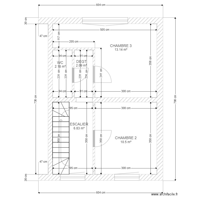 DUMAN ETAGE 1. Plan de 0 pièce et 0 m2