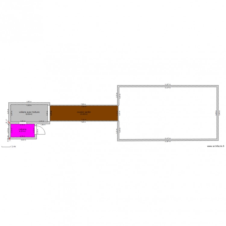 poulaillier. Plan de 0 pièce et 0 m2