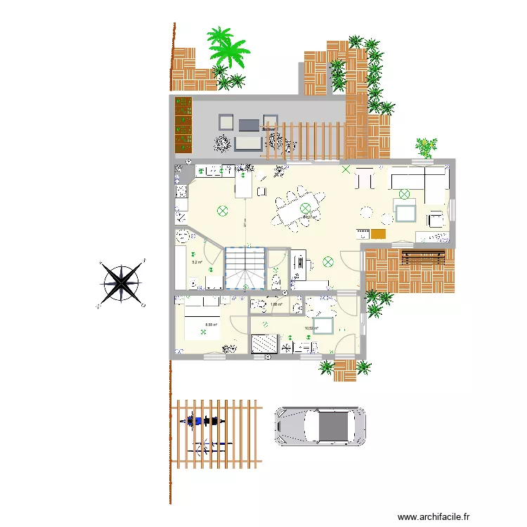 Route de Taillefer 5. Plan de 
