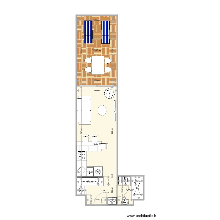 Studio Britania V3. Plan de 0 pièce et 0 m2