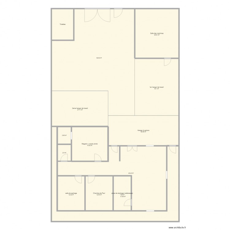 Atelier du 21. Plan de 0 pièce et 0 m2