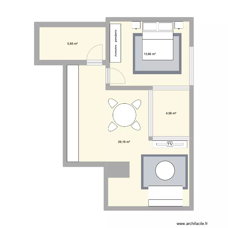 maison. Plan de maison. Plan de