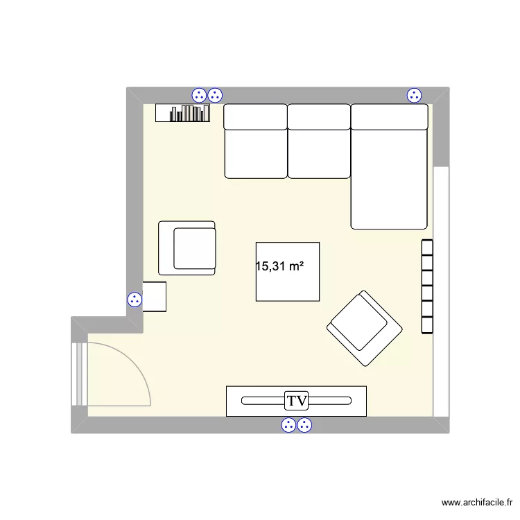 F-Slaapkamer-Vlezenbeek. Plan de 1 et 15 m² F-Slaapkamer-Vlezenbeek. Plan de 1 et 15 m²