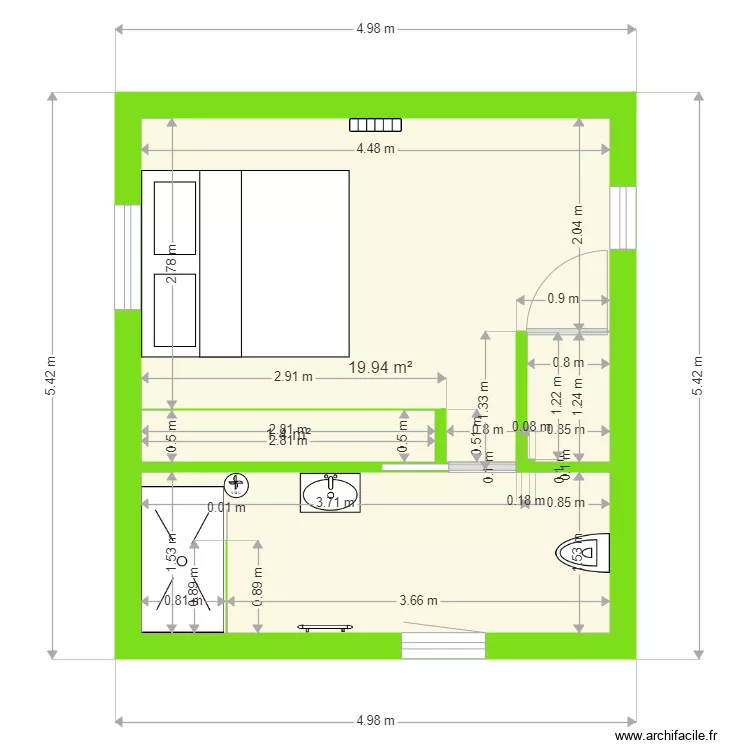 MAISON CRIS 2. Plan de 