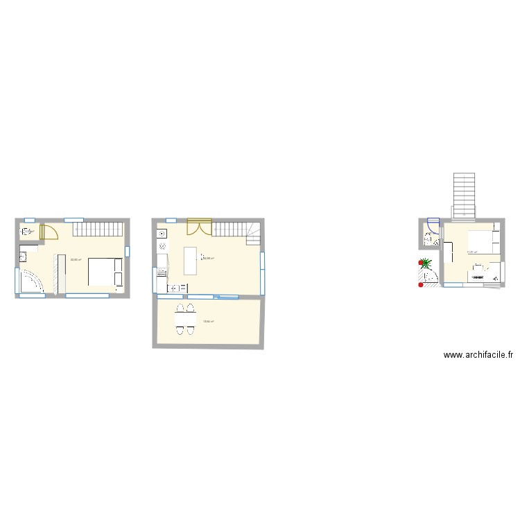 Casa AA. Plan de 0 pièce et 0 m2
