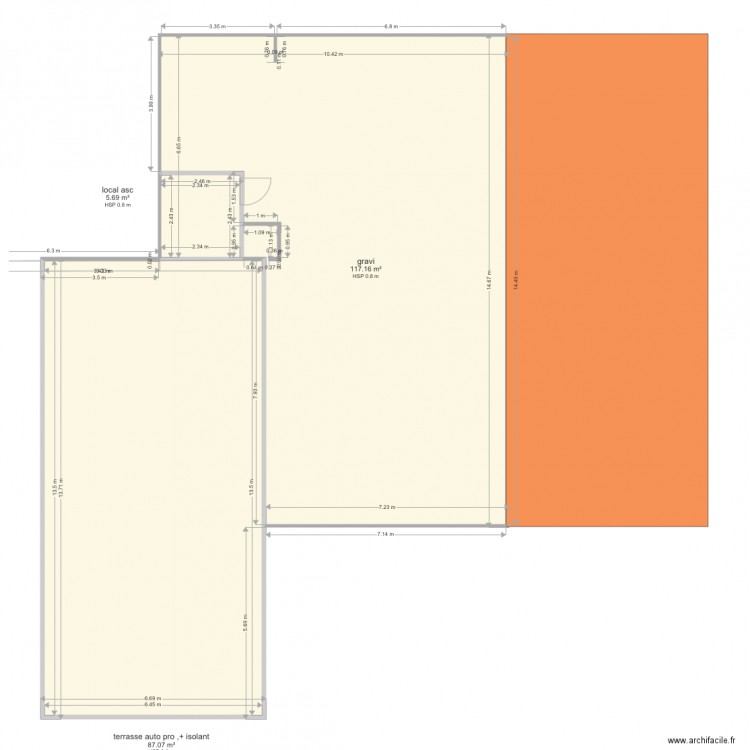 plan ddec catholique noumea terrasse . Plan de 0 pièce et 0 m2