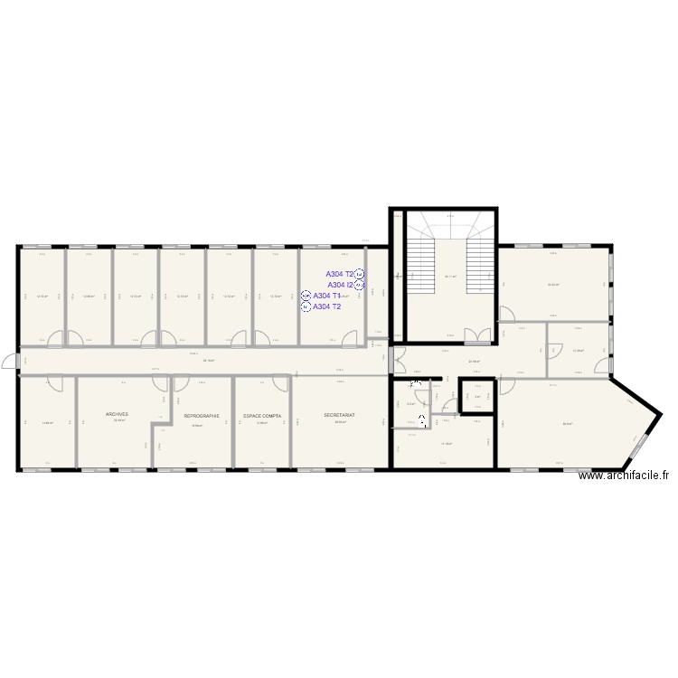 Bureaux FD. Plan de 0 pièce et 0 m2