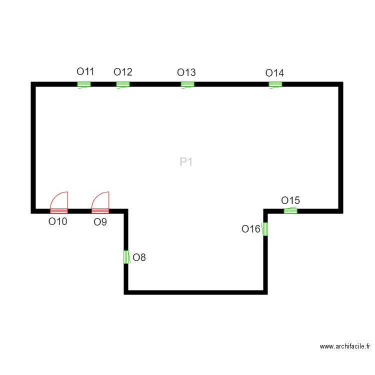 ABC0017logement. Plan de 0 pièce et 0 m2