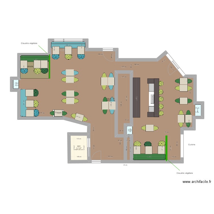 La mère Martin La côte Ste André. Plan de 0 pièce et 0 m2