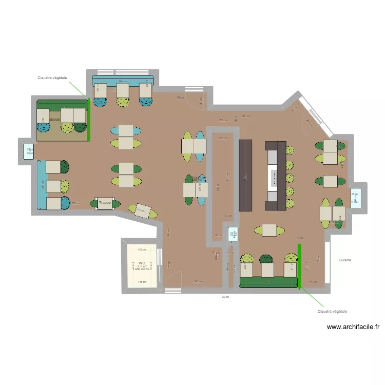 La mère Martin La côte Ste André. Plan de La mère Martin La côte Ste André. Plan de