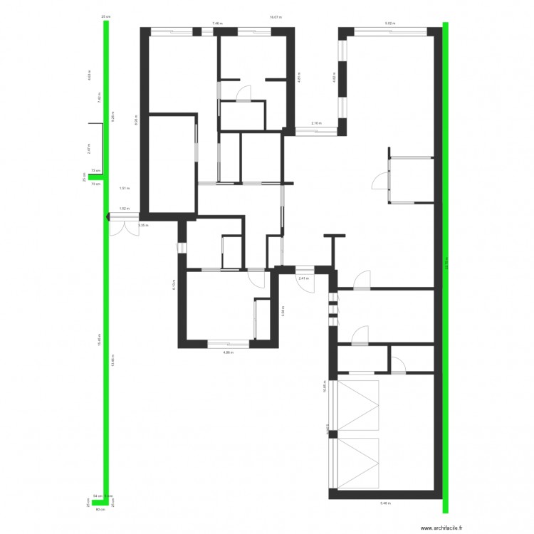 Villa Pascal 162m2  sans mobilier. Plan de 0 pièce et 0 m2