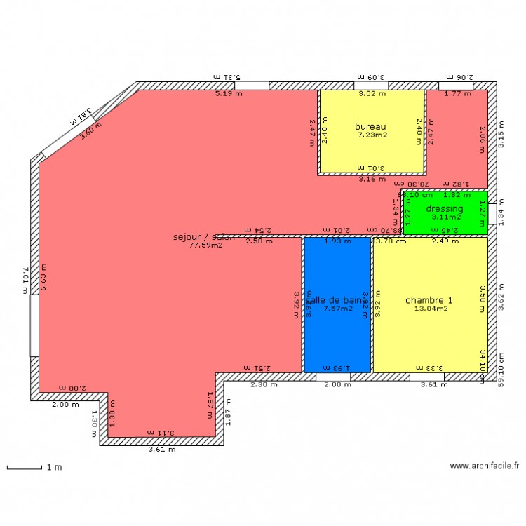 avp go. Plan de 0 pièce et 0 m2