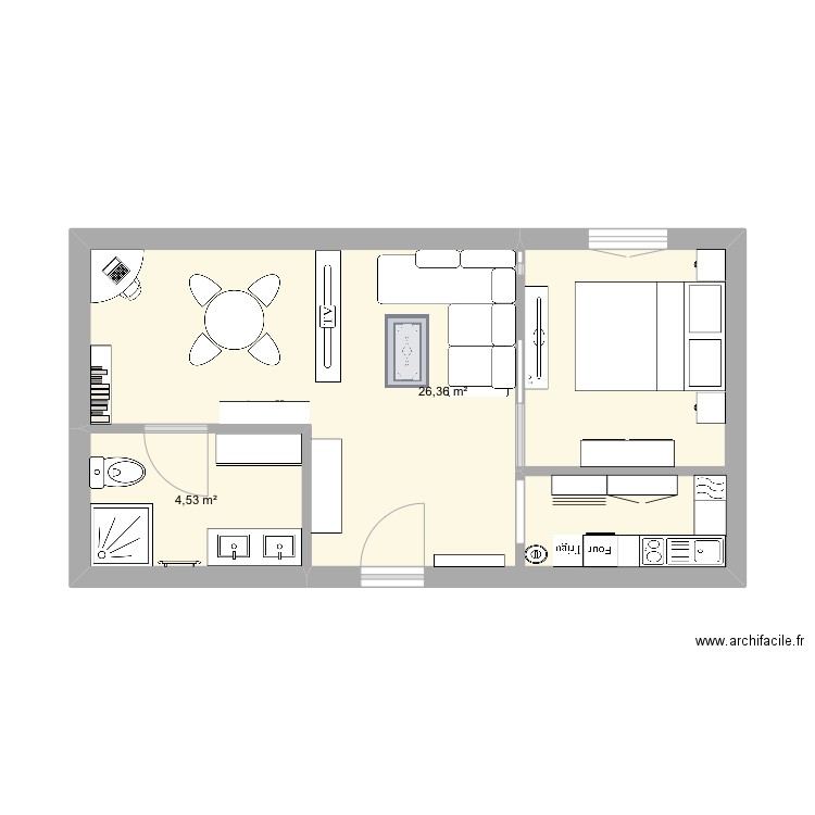 Art app plan 1. Plan de 0 pièce et 0 m2