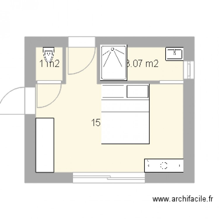 voisin sandra. Plan de 0 pièce et 0 m2