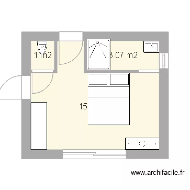 voisin sandra. Plan de 