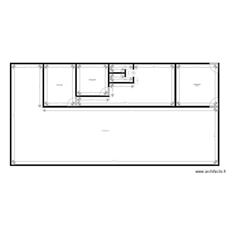 plan lavage auto. Plan de 0 pièce et 0 m2