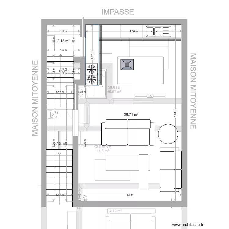 maison des reinette 2. Plan de 