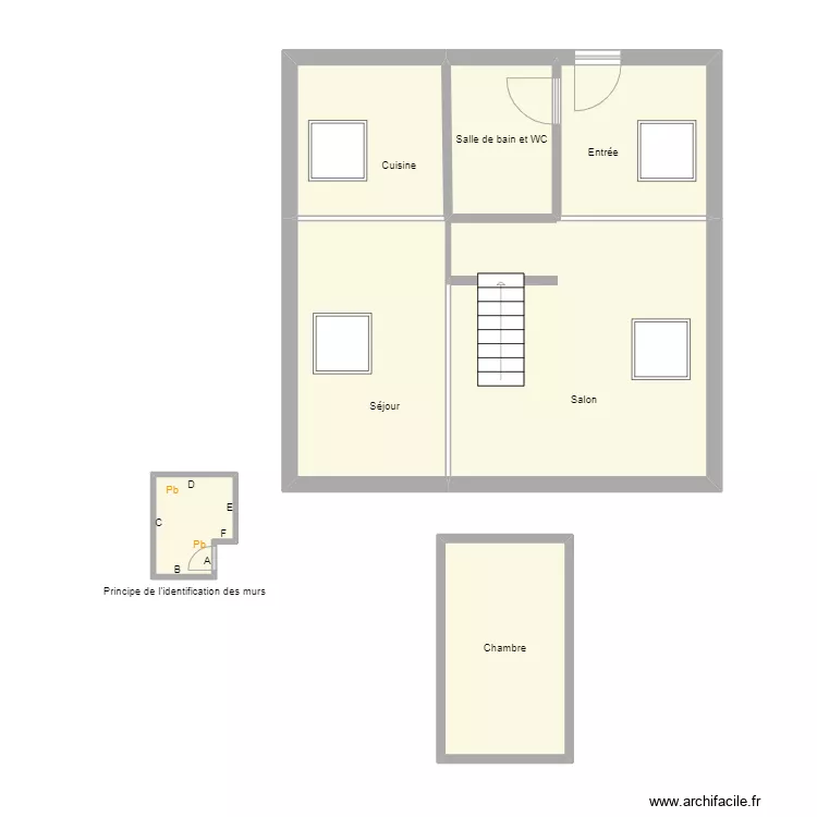 Croquis N11. Plan de 