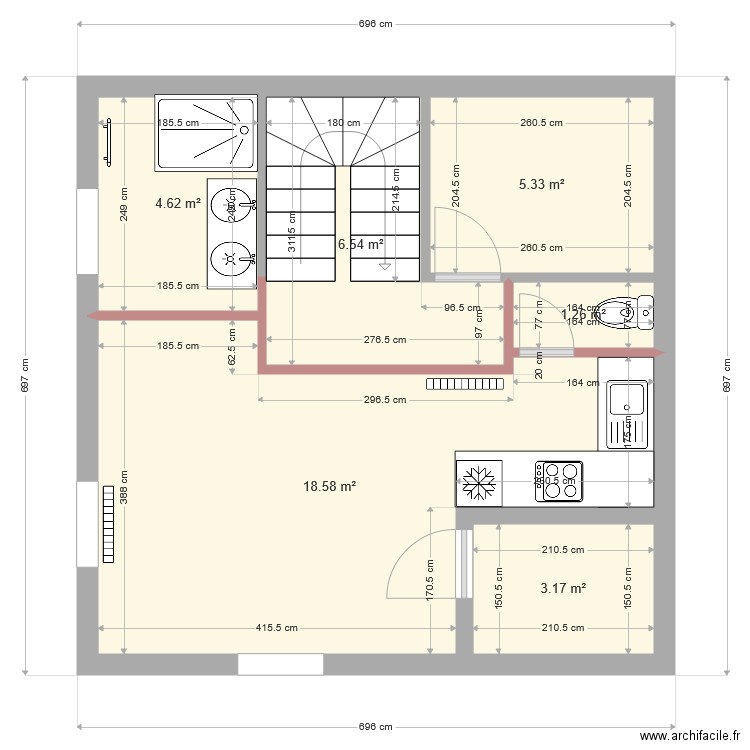 Maison cachan SS. Plan de 0 pièce et 0 m2