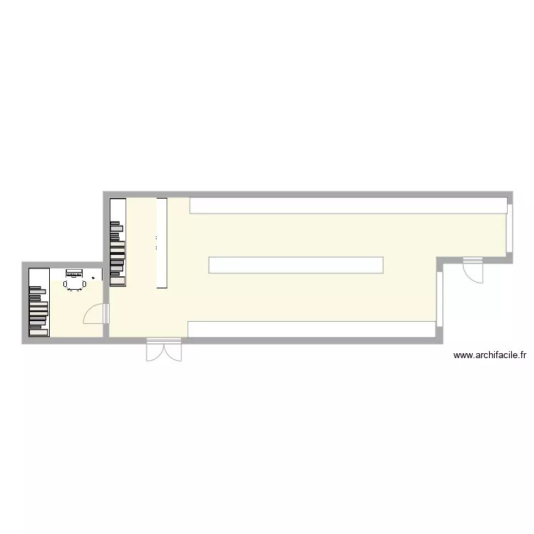 TABAC L ILE AUX TRESORS OK. Plan de 