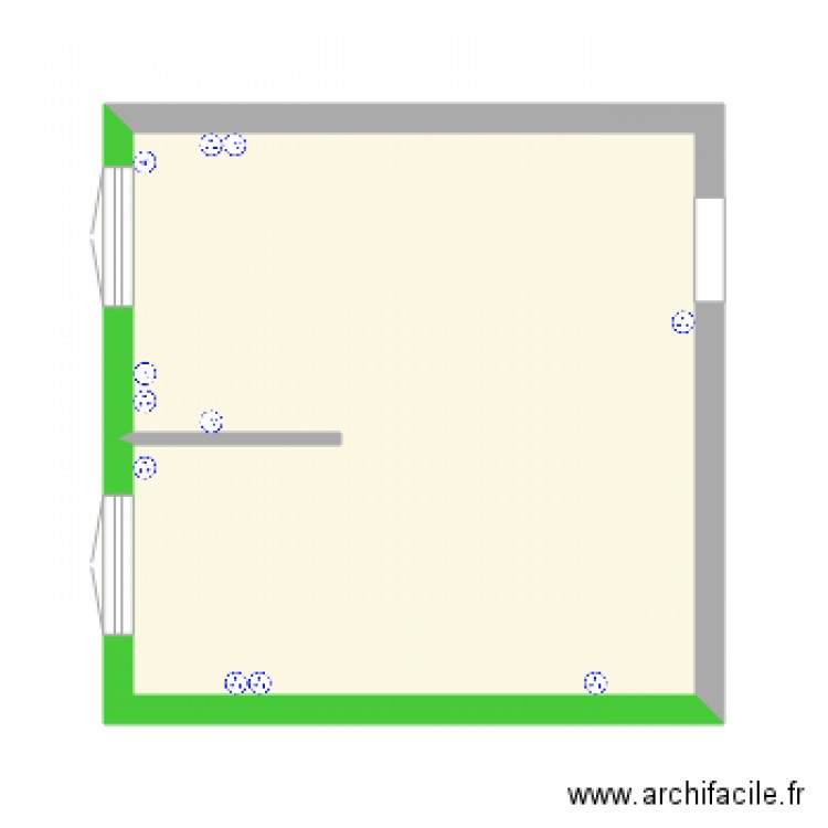 ABBAYE. Plan de 0 pièce et 0 m2