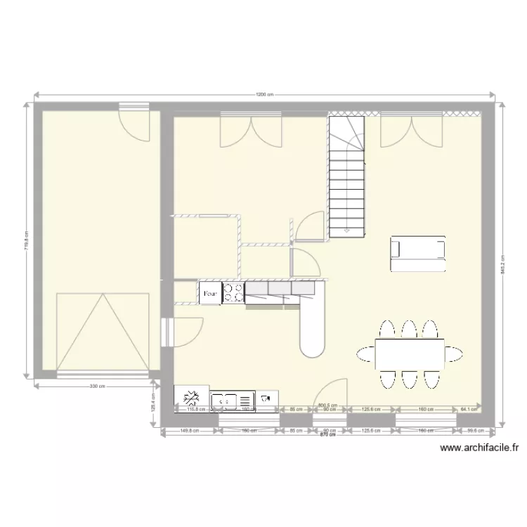 maison bas. Plan de maison bas. Plan de