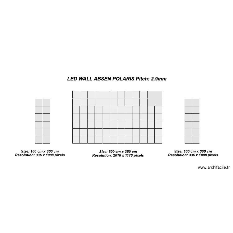 specs led mci. Plan de 