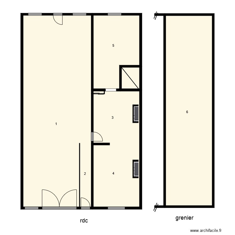 184924 LE GUILLOUX. Plan de 0 pièce et 0 m2