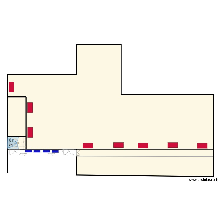 STAR JOUET position clims. Plan de 4 pièces et 334 m2