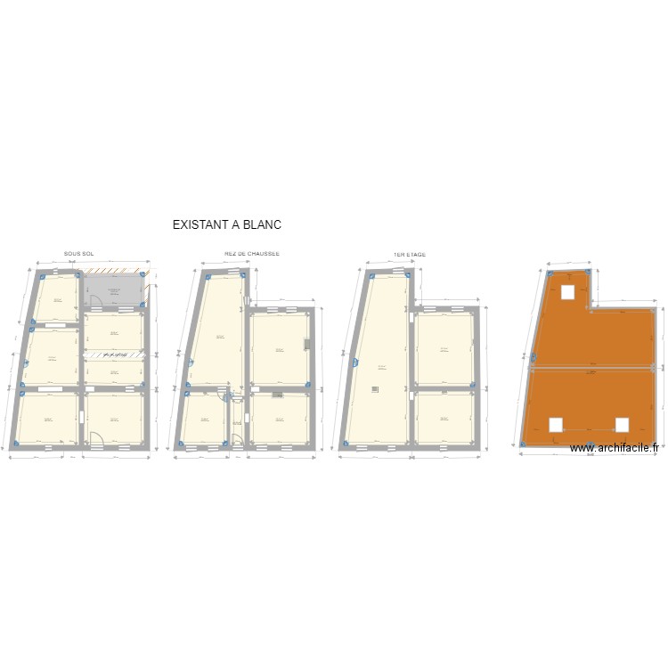 DEF Corny existant. Plan de 0 pièce et 0 m2