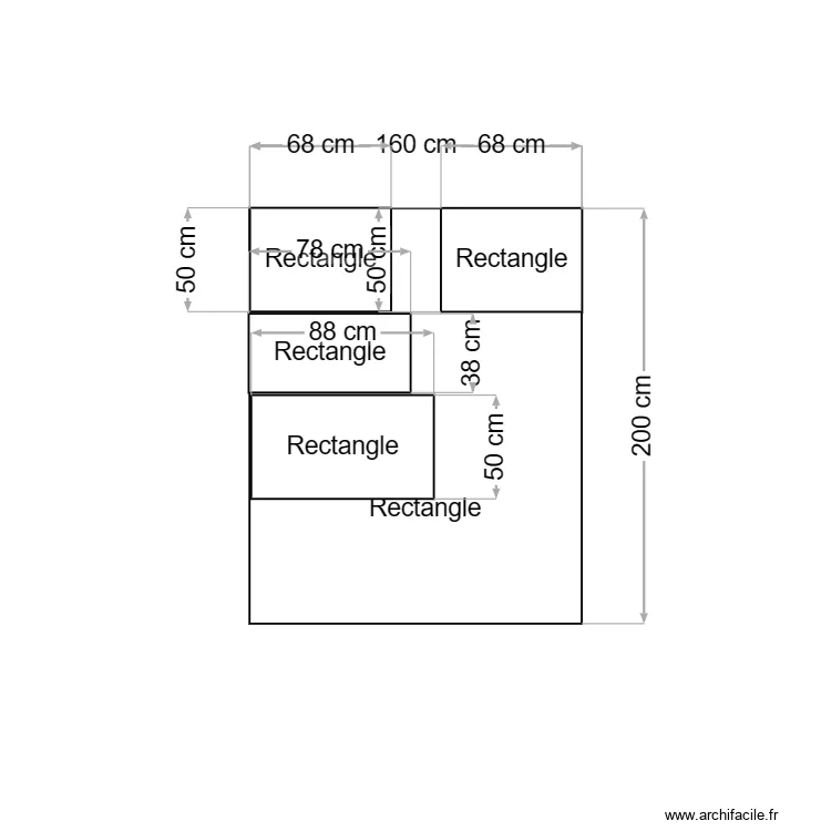 store bannne. Plan de 