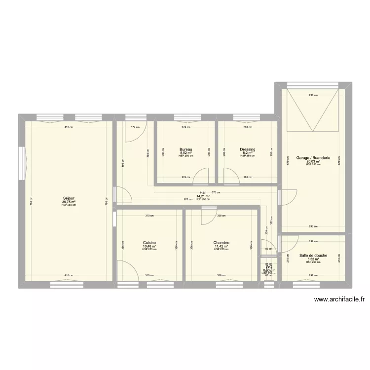 Maison. Plan de Maison. Plan de