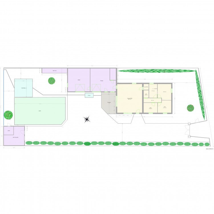 Plan Gouzilh 21. Plan de 0 pièce et 0 m2