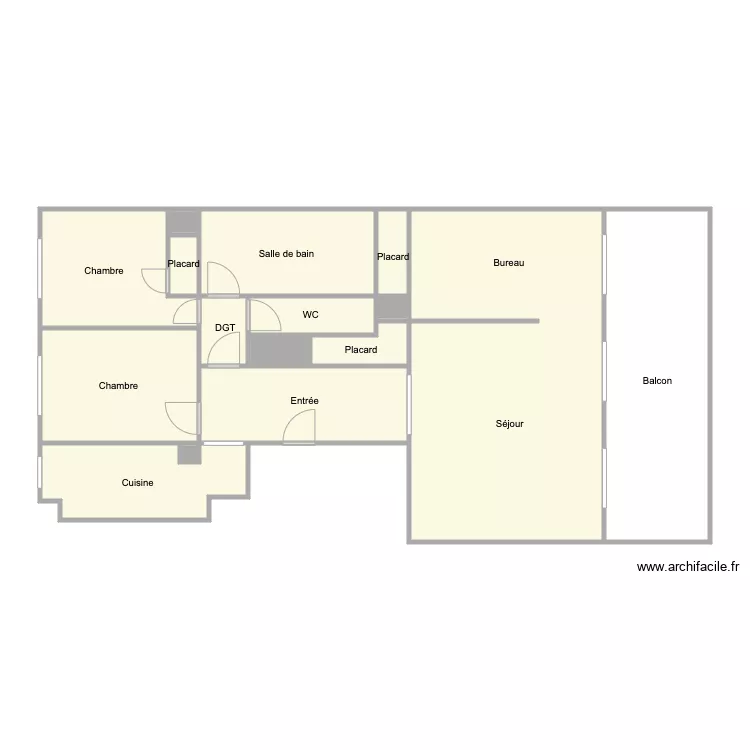 127 JB clement. Plan de 