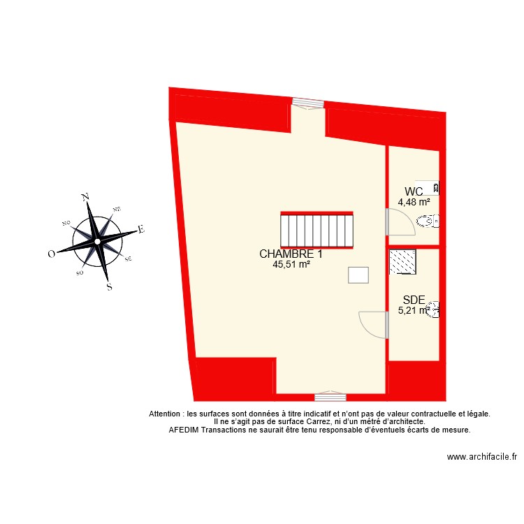 BI 6781 ETAGE 2. Plan de 0 pièce et 0 m2