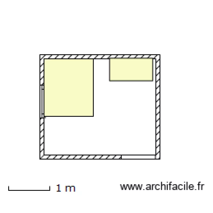 Salle de Bain . Plan de 