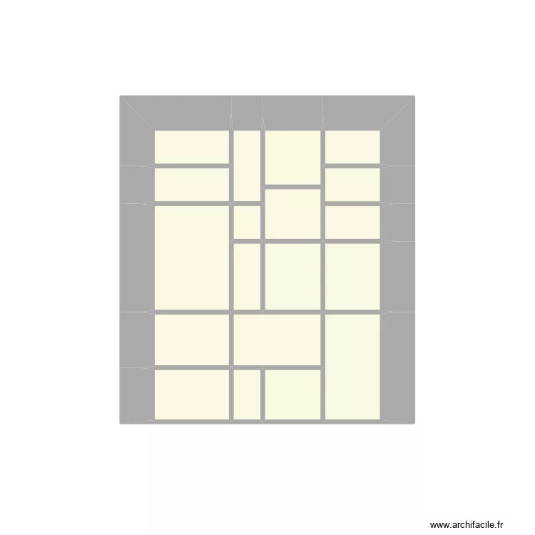 plan biblioth&egrave;que. Plan de 