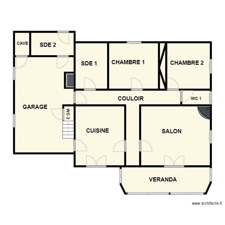 CLEMENT RDC. Plan de 0 pièce et 0 m2