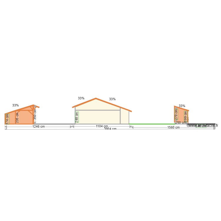 plan coupe rendu final. Plan de 0 pièce et 0 m2