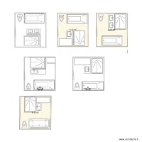 plans salle de bain