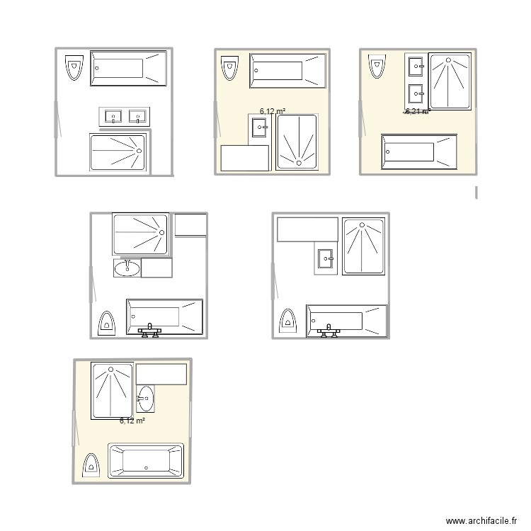 plans salle de bain. Plan de 0 pièce et 0 m2