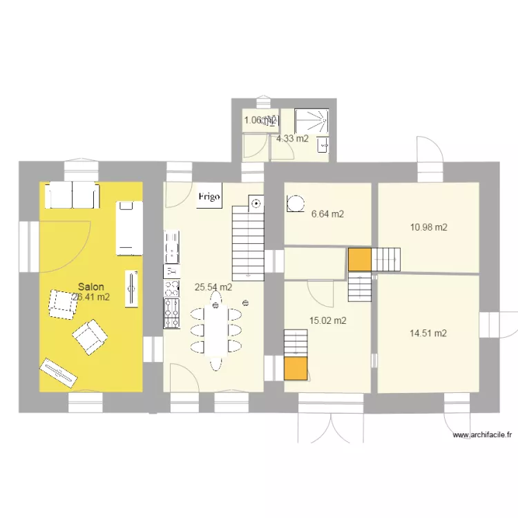 Rez de chaussée. Plan de Rez de chaussée. Plan de