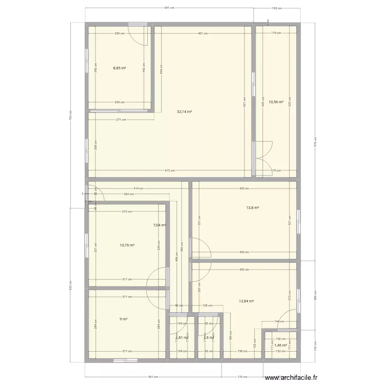 demisoussol. Plan de 