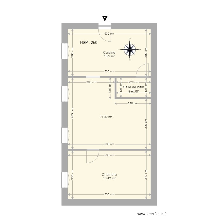 demir hasan. Plan de 0 pièce et 0 m2