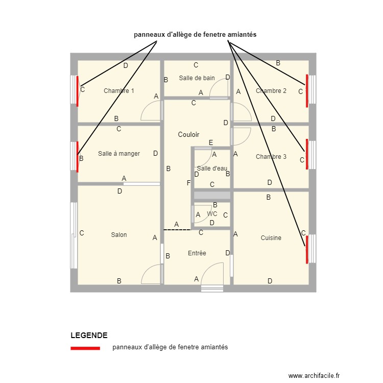 rdc bachelot. Plan de 0 pièce et 0 m2