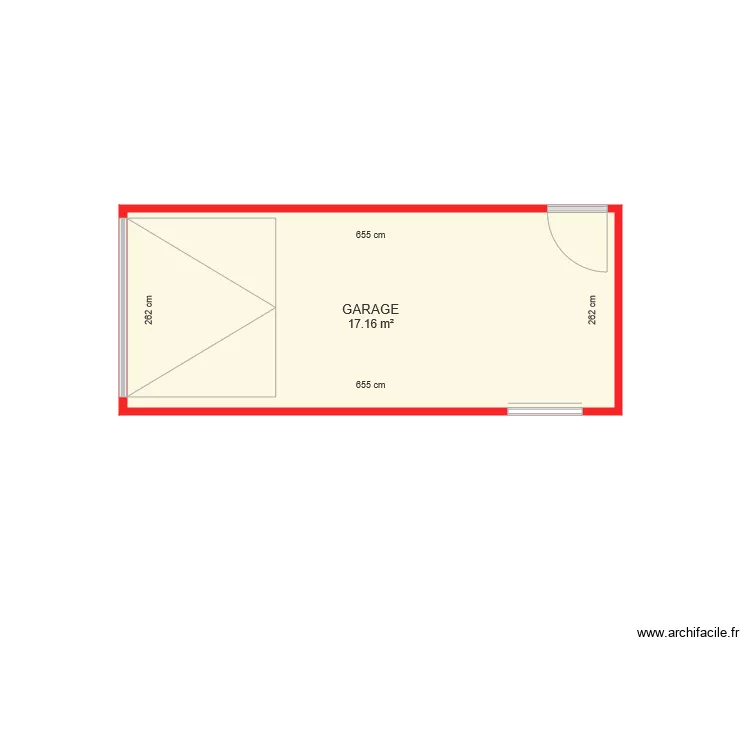 BI 5233 GARAGE coté. Plan de BI 5233 GARAGE coté. Plan de