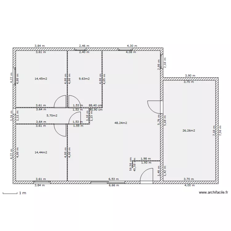 plan final modifi&eacute;. Plan de 