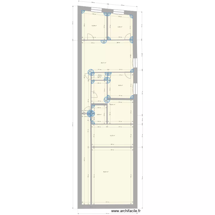 Appartements. Plan de Appartements. Plan de